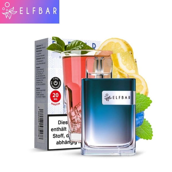 ELF BAR C600 - Blue Razz Lemonade - Einweg E-Zigarette 20mg